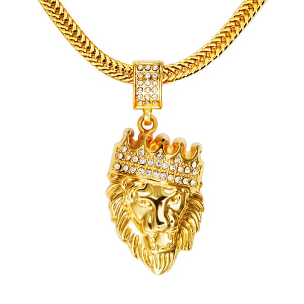 18K Gold Lion
