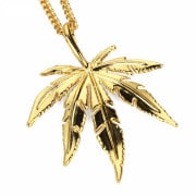 Weed Pendant and Chain